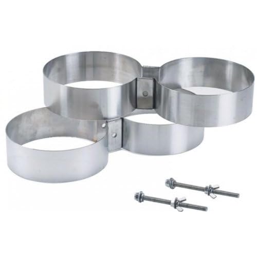 Dive Rite Steel Tank Bands 7.25in - Heavy Duty for Technical Scuba Diver Tanks