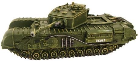 Battlefield 1/60 Scale Tank - Trading Figure - Churchill Mk VII