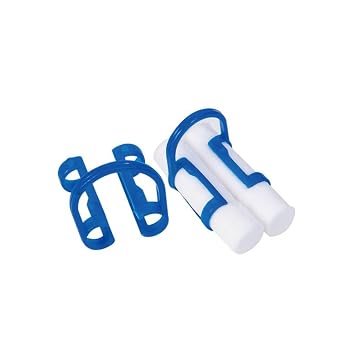 20pcs Cotton Roll Holder Clip, Disposable Dental Isolator Tool Cotton Roll Holder for Dental Lab or Clinic (200pcs)