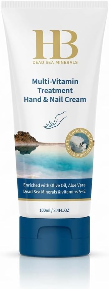 Health & Beauty ► Multivitamin Hand and Nail Cream for Women Enriched with Dead Sea Minerals - 100ml