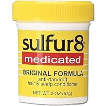 Sulfur8 Medicated Original Formula Anti-Dandruff Hair & Scalp Conditioner, 2 OZ - 9 Pack