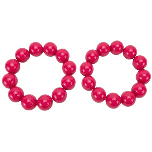 MYAYD Pink Beaded Feet Anklet Decoration Chains Costume Accessory Props for Akaza Cosplay
