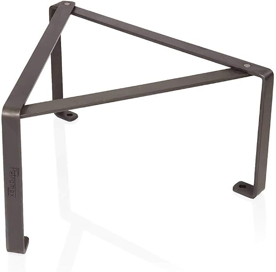 Petromax Steel Cooking Stand, Cook Outdoors Over a Campfire, 7.1" x 7.9", Can Be Secured to the Ground