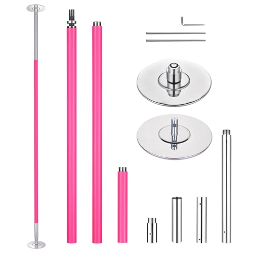 AW 10.8 FT Spinning Static Dancing Pole Kit wExtensions Fitness Dance
