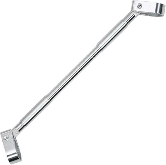 Motorcycle Handlebars with Cross Brace Bar Motorcycle CNC Handlebar Cross Bar Steering Wheel Strength Lever Parts
