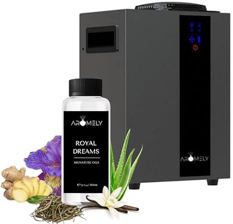 AROMELY ARO PRO Smart Bluetooth HVAC Diffuser with Royal Dreams 500ml