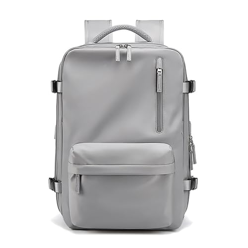 Large Travel Backpack for Women 40L Scalable Waterproof 16 Laptop Backpack Shoes Compartment Hiking Gym Backpack College Rucksack with USB Charging Port