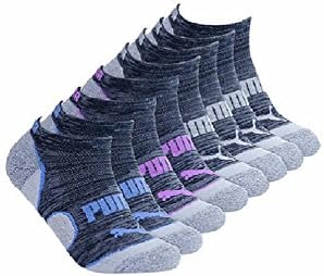 PUMA Womens 8 Pack Low Cut Socks