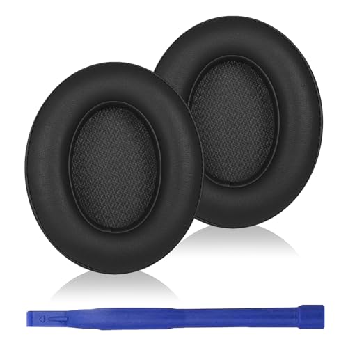 Studio3 Replacement Earpads Ear Pads Soft Protein Leather Cushion Cups Cover Compatible with Beats Studio 2 Studio 3 B0500 B0501 Wired Wireless Over-Ear Headphones Black