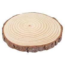 SUPVOX Garden Pathway Stepping Stone - Wooden Slices Patio Path,Stepping Wood Board for Yard Outdoor