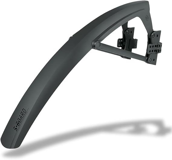 SKS Germany S-BLADE Mudguard for Road Bikes (Optional: Fixed Version / S-BOARD SET Aerodynamic Bicycle Accessories with Angle Adjustment Made of High Performance Plastic Quick Release Attachment)