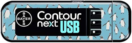 Bayer Contour Next USB Vinyl Sticker (Penguins)