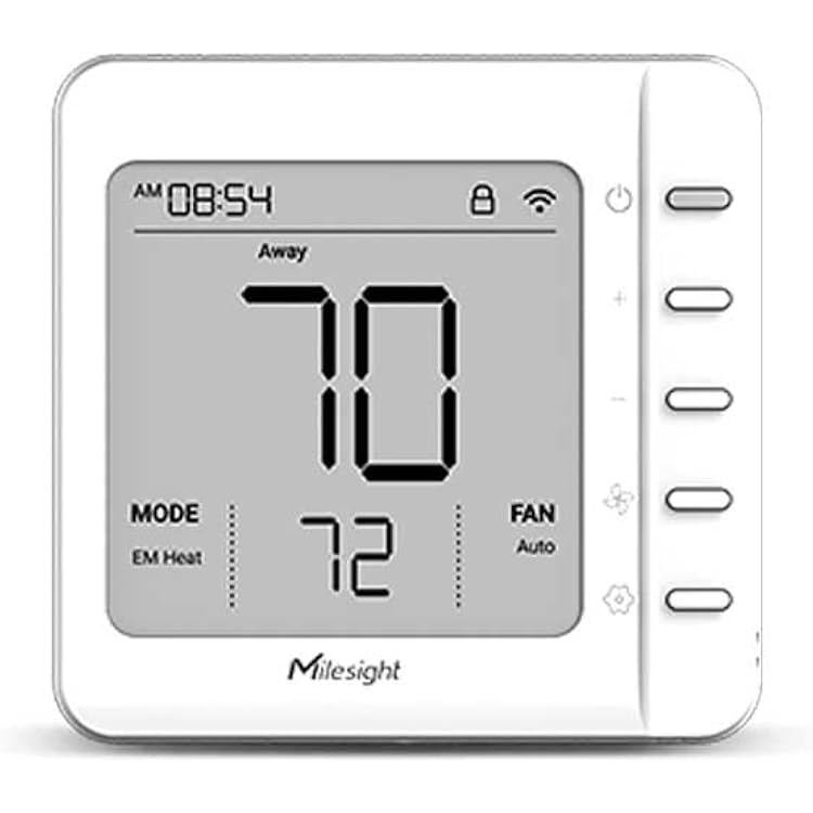 Milesight WT201 Smart LoRaWAN Thermostat