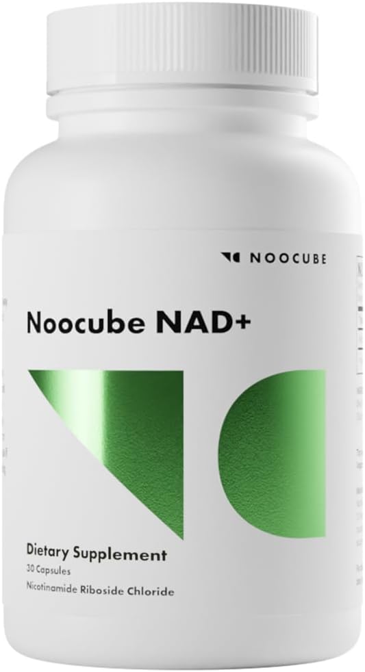 NOOCUBE NAD+ Supplement for Age-Defying Defenses Nads+ Plus Anti-Aging Formula, NAD Supports Cognitive Function, Increases Energy, Enhances Brain Function, and Promotes Wellness for Men & Women
