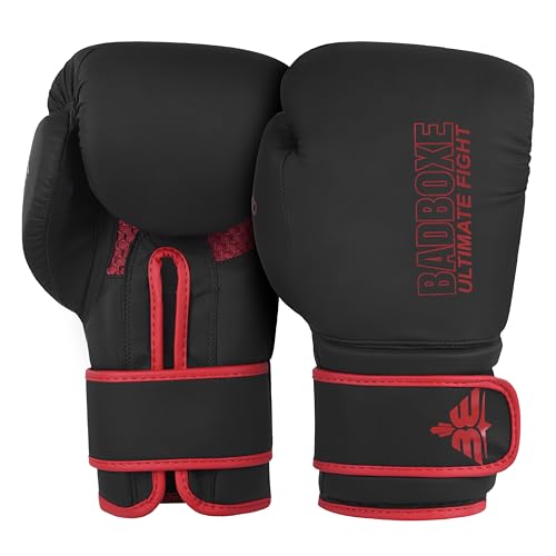 Hybrid Boxing Gloves for Training & Sparring | Premium Synthetic Leather Gloves for Punching Bag, MMA & Kickboxing | Durable, Comfortable Fit for Men & Women