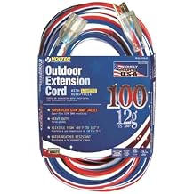 Voltec 3-Conductor 300V SJTW SUPER-FLEX Extension Cord (100 ft) 05-00159-US