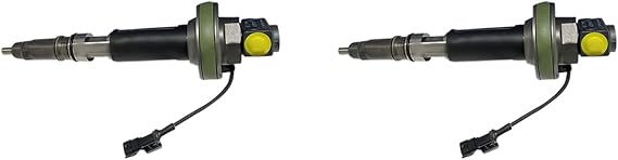 2Pcs Fuel Injector 2882077 2882077NX Compatible with Cummins Engine KTA38 KTA50 QSK19 QSK38 QSK50 QSK60 G50 GTA38 K19 K38 K50 K50-DPM