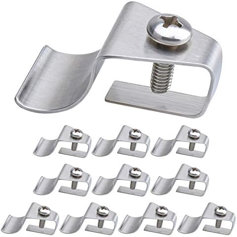 Vinyl Siding Clips for Blink Camera, Damage-Free Outdoor Siding Screws Hooks Hanger for Mounting XT2 Camera Home Security System, Weatherproof Stainless Steel Blink Siding Mount 10 Pack