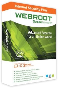 Webroot Secureanywhere Internet Security Plus 2014 - 3 Devices