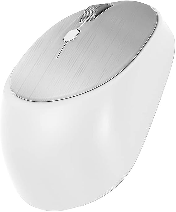 HP M231 V5.0 Bluetooth & Wireless 2.4ghz Silent Wireless Mouse White Pc Laptop TV Mac Compatible
