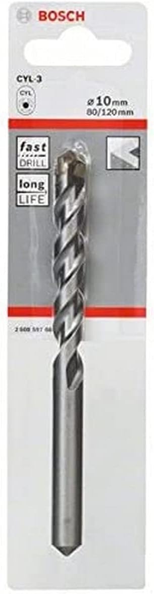 Bosch Professional Matkap Ve Kırıcı Delici Uçları, Taş Ve Beton, Gri, 1 Adet