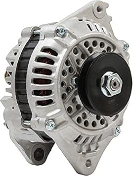 New 12 Volt, 65 Amps Alternator Compatible With/Replacement For Caterpillar GC15 GC18 GC20 GC25 GC30 Lift Trucks 920244, 210-9012, A003T03471, A3T03471, MD169683, MD169683D 1-V Pulley 68mm OD 15mm ID