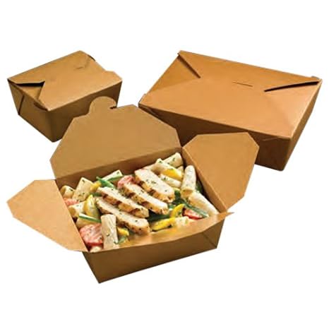 ECOTB3K-PB Bio-Pak 66 Oz / #3 Take-Out Container - 200 / CS