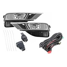 Fog Light Front Driving Lamps w/Wiring+Switch Kits for Honda for CR-V EX-L/LX/SE/i-Style 2015-2016