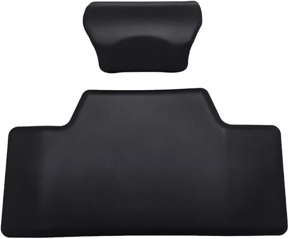 Motorcycle Backrest Pad Kits Motorcycle Passenger Backrest Back Pad Universal Self-adhesive Shockproof Rear Case Box Luggage Cushion