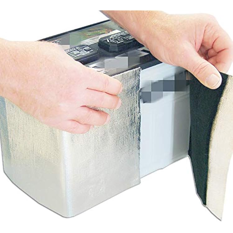 Battery Wrap Heat Shield Barrier Cell Saver Battery Insulation Kit 40 x 8