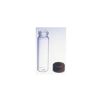 Kimble 60910L2 Vial Screw Cap 2 Dram, Fluid_Ounces, Degree C, Glass, Pack of 72