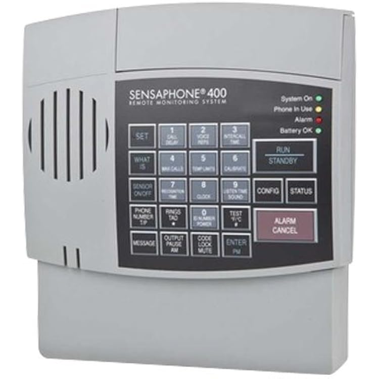 Sensaphone 400 Monitoring System, 4-Channel FGD-0400 by Sensaphone