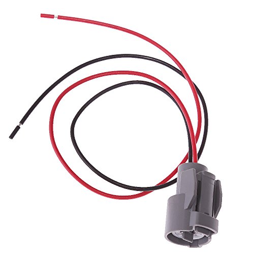 Saihisday Coolant Temperature Sensor Plug Pigtail Connector Replacement for Honda Civic Integra BDHF Engines VTEC 12 Long