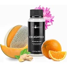 AROMELY Delighted Essential Diffuser Oil Blend - Signature Diffuser Aroma Scent - Luxurious Fragrance with Notes of Orange, Melon, Jasmine, Ginger Nutmeg and Musk (120ml)