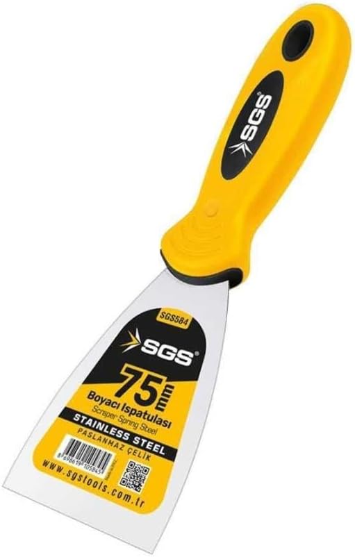 Sgs Ispatula Paslanmaz Çelik 75mm