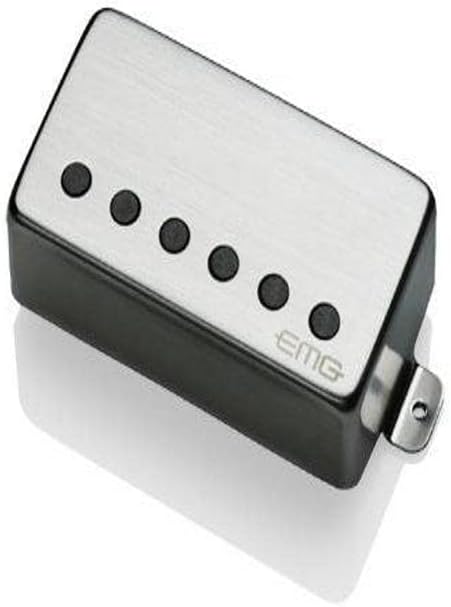 EMG 57-B Active Humbucker Bridge Guitar Pickup, Brushed Chrome