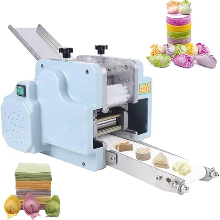 Multifunctional electric dumpling skin machine ravioli wonton wrapper machine,commercial dumpling maker with round shaped mold, electric pasta maker machine,Squaremold