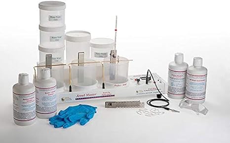 Jewel Master Pro HD Gold Plating Kit Option 3- Immersion Plating System for 24K Gold & Plating onto Stainless Steel
