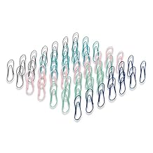 Poppin Assorted Box of Paper Clips