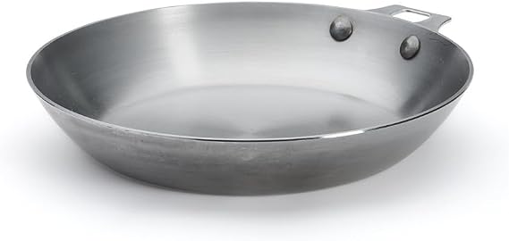 De Buyer Eisenpfanne B! Element 24 cm Ohne Stiel Silber