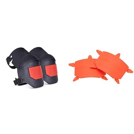 Sellstrom HYBRID Ultra Flex III KneePro Knee Pads & Replacement Grip Strips for KneePro Ultra Flex III Protective Knee Pads