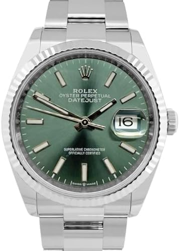 Pre-Loved Datejust 126234, Automatic, Steel and White Gold, 36