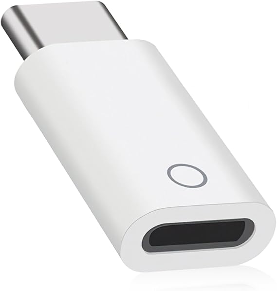USB C Adapter for Apple Pencil, Charge Adapter Compatible with Apple Pencil 1st Generation iPad 10th Gen, Connector Male to Female, Supports Bluetooth Pairing, Compact Design, Essential iPad Accessory