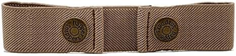 Dapper Snappers Original Toddler Solid Belts, Beige, 2 Count...