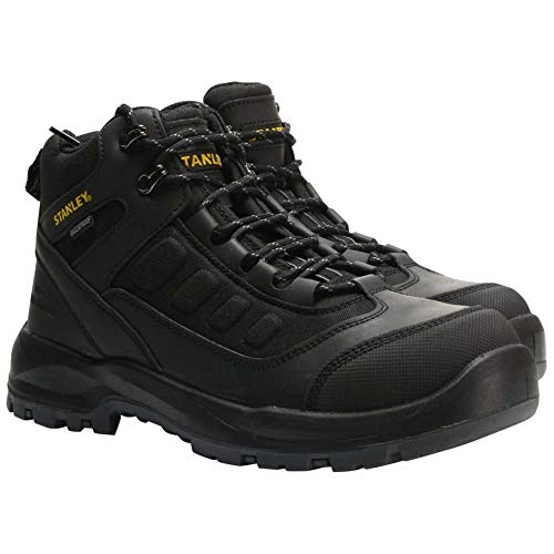 Stanley Clothing STCFLAG10 Flagstaff S3 Waterproof Safety Boots UK 10 EUR 44, Black