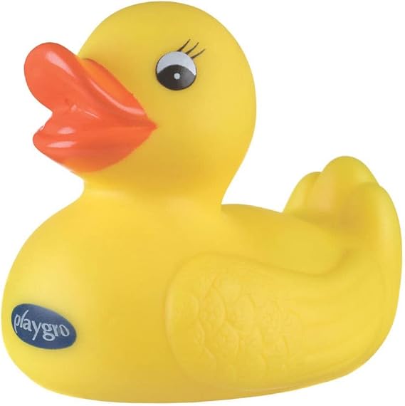 Playgro Rubber duck, waterproof/dirt-free
