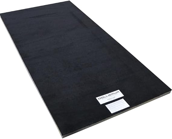 Dollamur 3'x6'x1-3/8" Gymnastics Mat, Carpeted Mat for Tumbling and Cheerleading