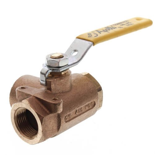 34 Standard Port, 3 Way Diversion Threaded Ball Valve 12 Cv