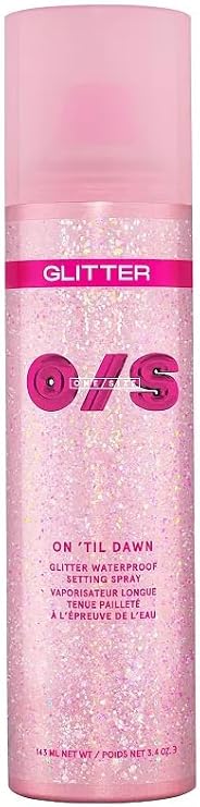 One Size On 'Til Dawn Glitter Waterproof Setting Spray 3.4 oz / 143 mL Limited Edition 2025