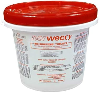 Norweco 10lb. Bio-Sanitizer Chlorine Tablets for Aerobic or Septic Systems